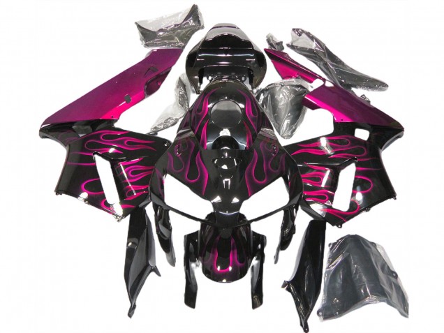 Rosa Brillante Llama 2005-2006 Honda CBR600RR Carenado Moto