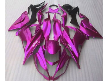 Rosa Caramelo Brillo 2016-2019 Kawasaki ZX10R Carenado Moto