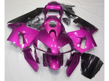 Rosa Fuerte Liso 2003-2004 Honda CBR600RR Carenado Moto