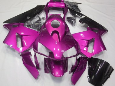 Rosa Fuerte Liso 2003-2004 Honda CBR600RR Carenado Moto