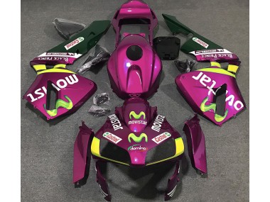 Rosa Fuerte Movistar 2003-2004 Honda CBR600RR Carenado Moto
