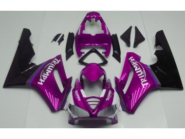 Rosa Intenso Brillante 2009-2012 Triumph Daytona 675 Carenado Moto