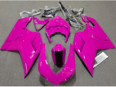 Rosa Liso Brillante 2007-2014 Ducati 848 1098 1198 Carenado Moto