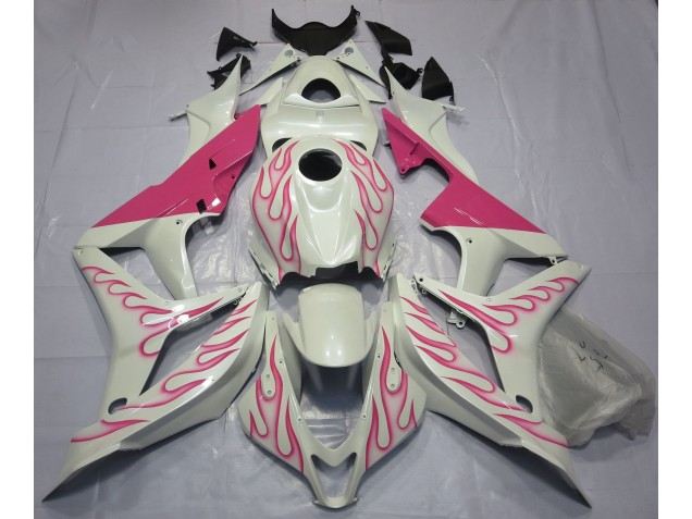 Rosa Llama 2007-2008 Honda CBR600RR Carenado Moto Rosa Llama 2007-2008 Honda CBR600RR Carenado Moto