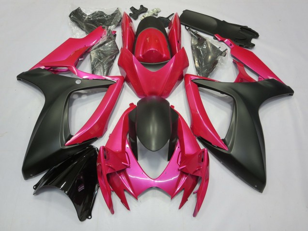 Rosa & Mate 2006-2007 Suzuki GSXR 600-750 Carenado Moto Rosa & Mate 2006-2007 Suzuki GSXR 600-750 Carenado Moto