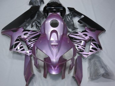 Rosa Púrpura Llama 2005-2006 Honda CBR600RR Carenado Moto