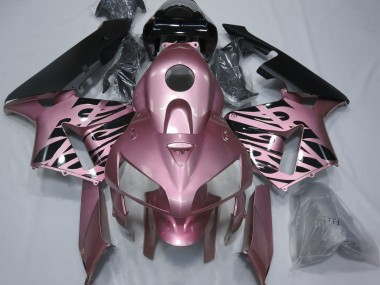 Rosa Rosa Llama 2005-2006 Honda CBR600RR Carenado Moto