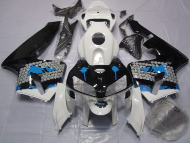 Salpicadura Azul 2005-2006 Honda CBR600RR Carenado Moto