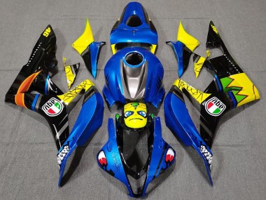 Tiburón Azul 2007-2008 Honda CBR600RR Carenado Moto