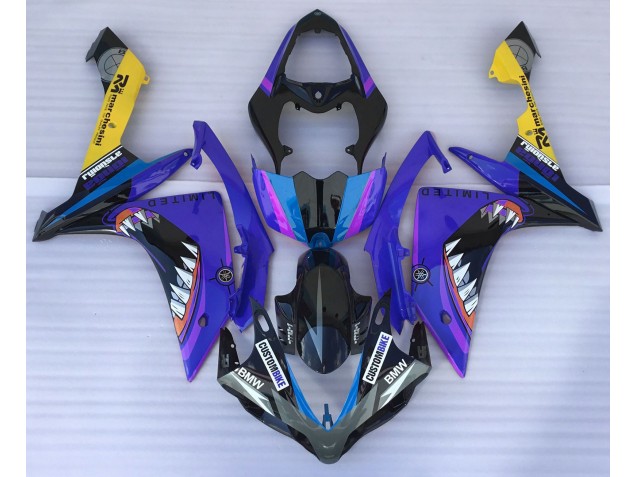 Tiburón Azul 2007-2008 Yamaha R1 Carenado Moto