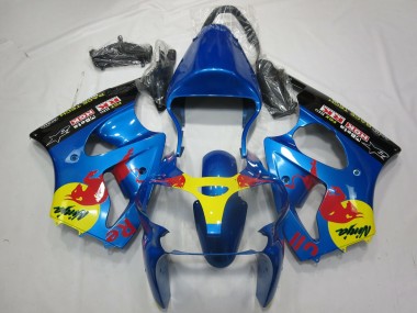 Toro Rojo 2000-2002 Kawasaki ZX6R Carenado Moto