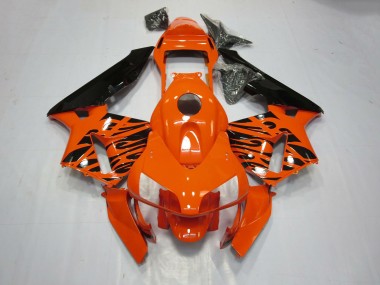 Tribales Naranja 2003-2004 Honda CBR600RR Carenado Moto