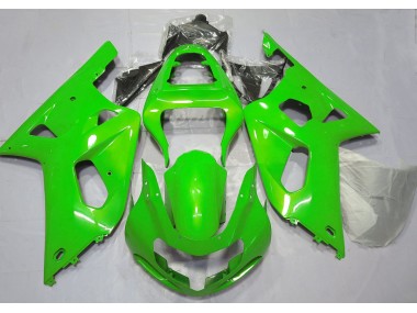 Verde Brillante 2001-2003 Suzuki GSXR 600-750 Carenado Moto