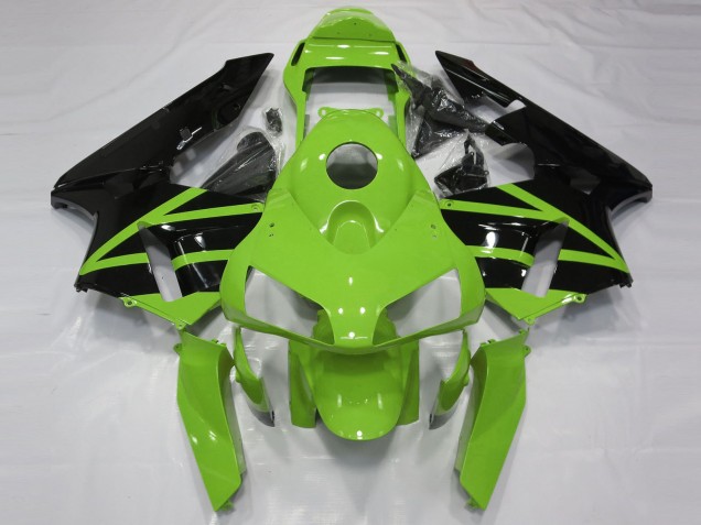 Verde Brillante 2003-2004 Honda CBR600RR Carenado Moto