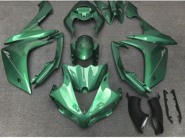 Verde Brillante 2007-2008 Yamaha R1 Carenado Moto