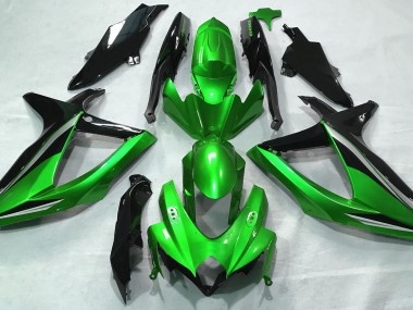 Verde Brillante 2008-2010 Suzuki GSXR 600-750 Carenado Moto