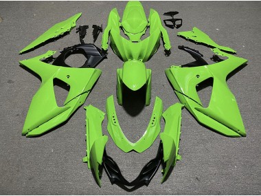 Verde Brillante 2009-2016 Suzuki GSXR 1000 Carenado Moto