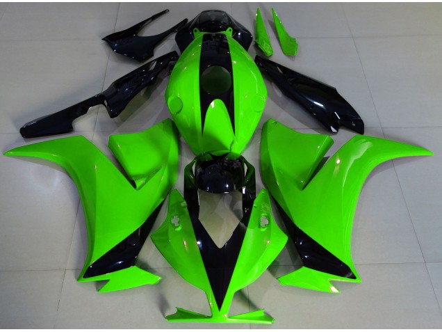 Verde Brillante & Negro 2012-2016 Honda CBR1000RR Carenado Moto