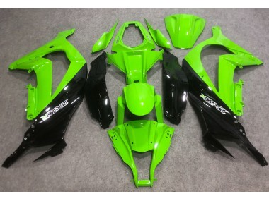 Verde Brillante & Verde R 2016-2019 Kawasaki ZX10R Carenado Moto