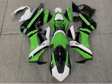 Verde Brillo Blanco & Negro 2017-2023 Honda CBR1000RR Carenado Moto
