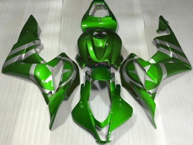 Verde Capitán América 2007-2008 Honda CBR600RR Carenado Moto