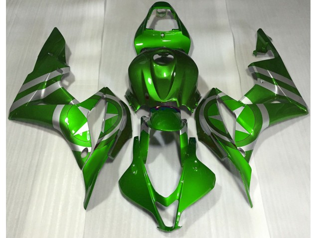 Verde Capitán América 2007-2008 Honda CBR600RR Carenado Moto