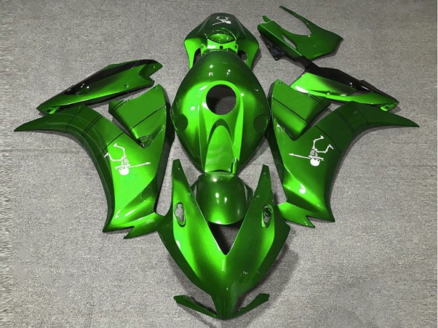 Verde Eléctrico Brillante 2012-2016 Honda CBR1000RR Carenado Moto