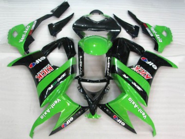Verde Elf 2008-2010 Kawasaki ZX10R Carenado Moto
