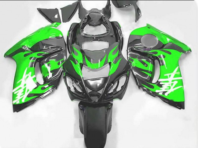Verde & Gris 2008-2020 Suzuki GSXR 1300 Carenado Moto Verde & Gris 2008-2020 Suzuki GSXR 1300 Carenado Moto