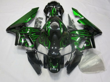 Verde Llama 2003-2004 Honda CBR600RR Carenado Moto
