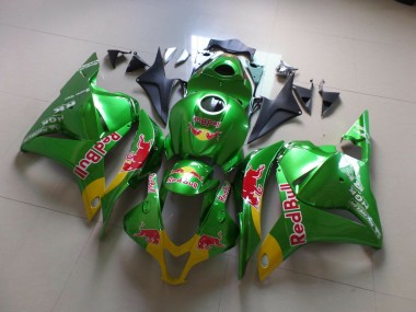 Verde Rojo Toro 2009-2012 Honda CBR600RR Carenado Moto