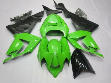 Verde Total 2004-2005 Kawasaki ZX10R Carenado Moto