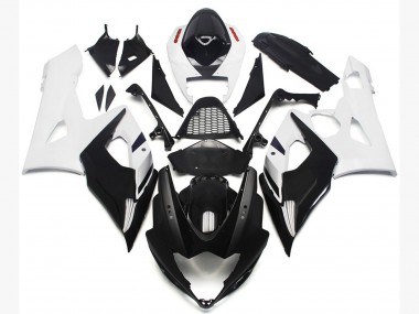 Vibrante Azul Brillante & Negro Mate 2005-2006 Suzuki GSXR 1000 Carenado Moto