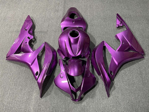 Violeta Liso 2007-2008 Honda CBR600RR Carenado Moto