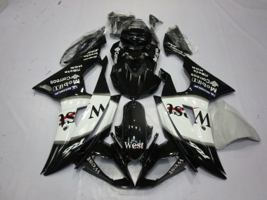 West 2008-2016 Yamaha R6 Carenado Moto